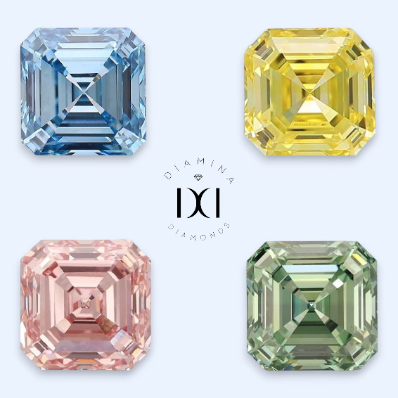 diamantes de color asscher