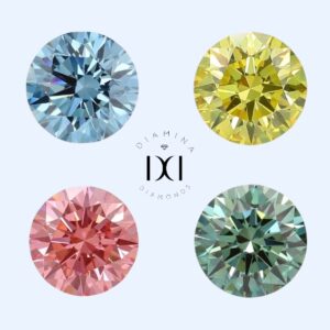 diamantes de color talla brillante