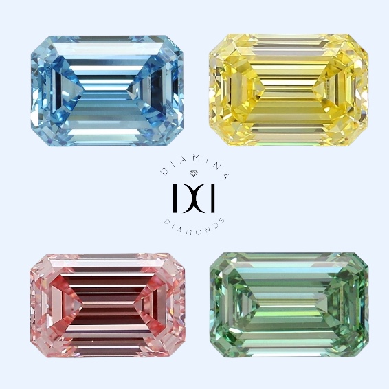 diamantes de color esmeralda