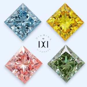 diamantes de color princesa